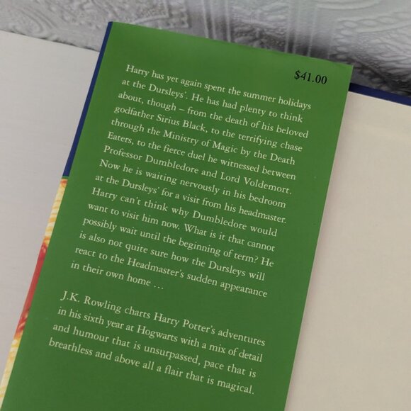 Harry Potter and the Half-Blood Prince - Hardcover Book - Picture 11 of 14